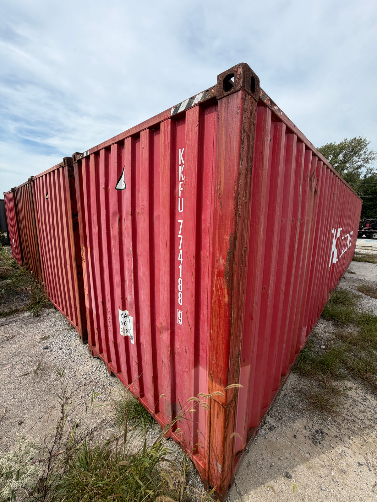 40’ High Cube Used K-Line Shipping Container – Project/Special – KKFU 774188-9