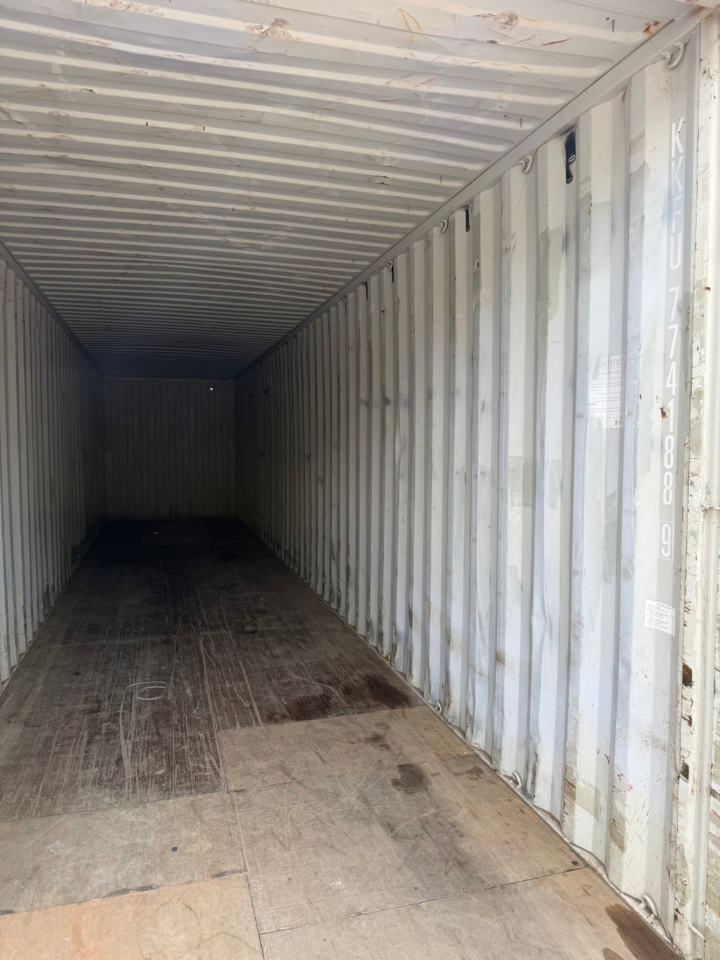 40’ High Cube Used K-Line Shipping Container – Project/Special – KKFU 774188-9