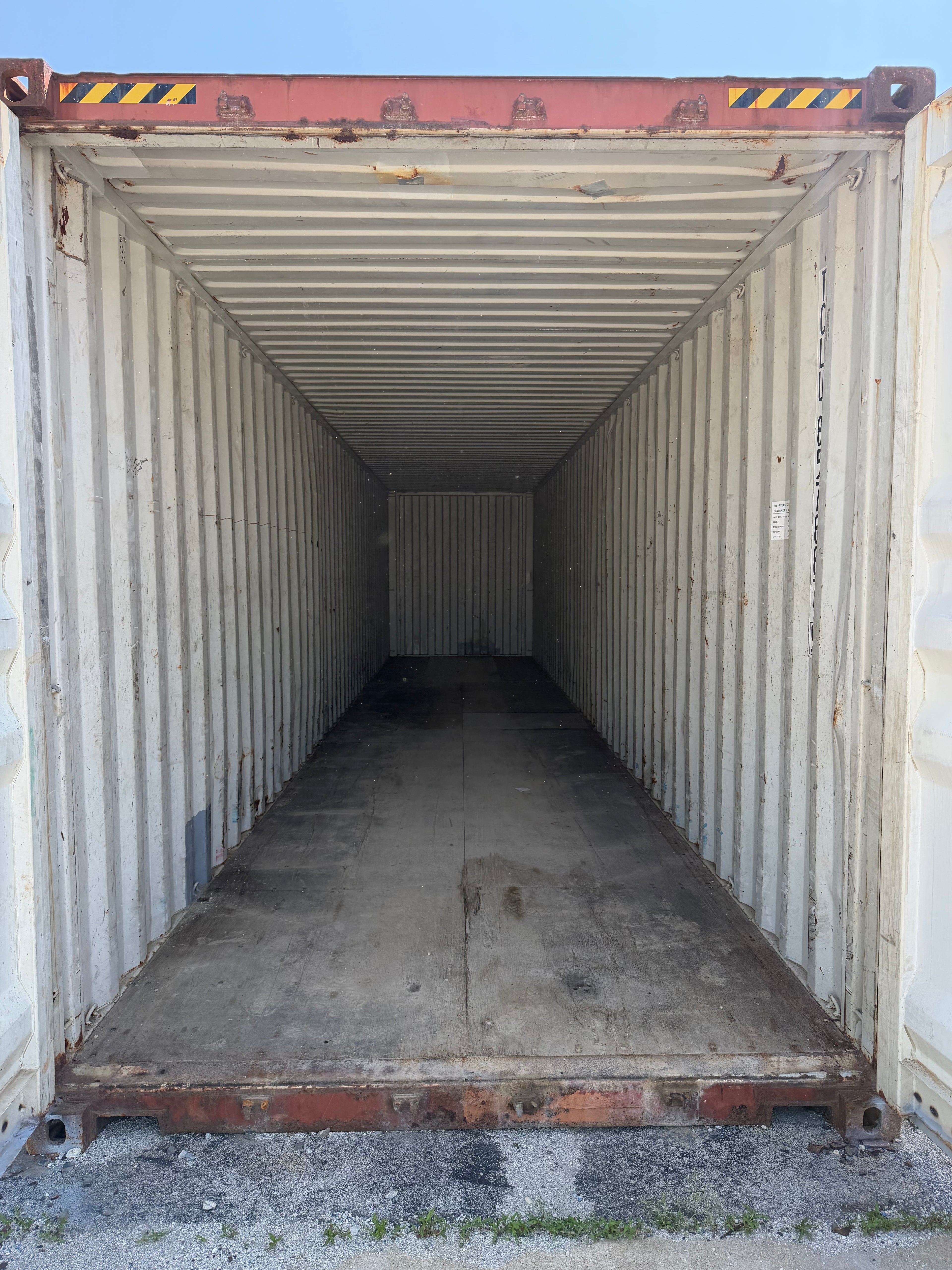 40’ High Cube Used Triton Shipping Container – Budget Friendly Storage Option – Container 857887-9