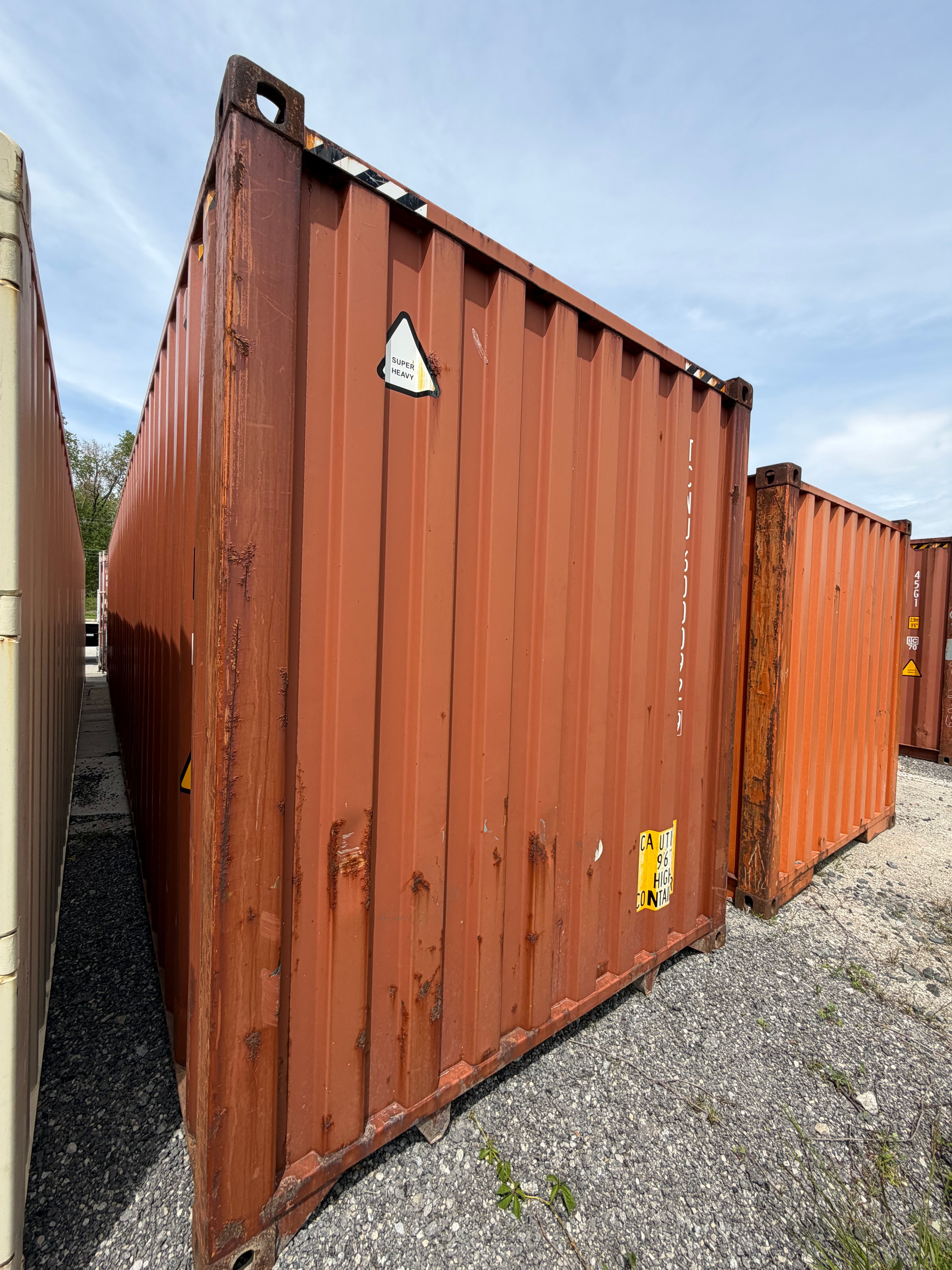 40’ High Cube Used Triton Shipping Container – Wind & Water Tight – 600092-9