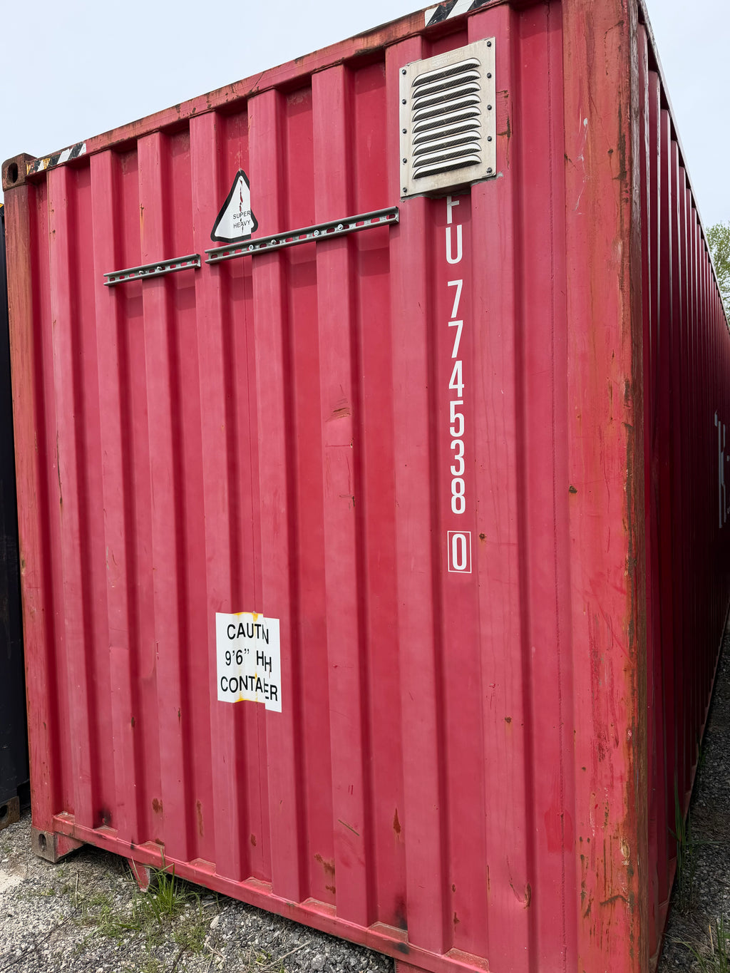 40’ High Cube Used K-Line Shipping Container – Modified 774538-0