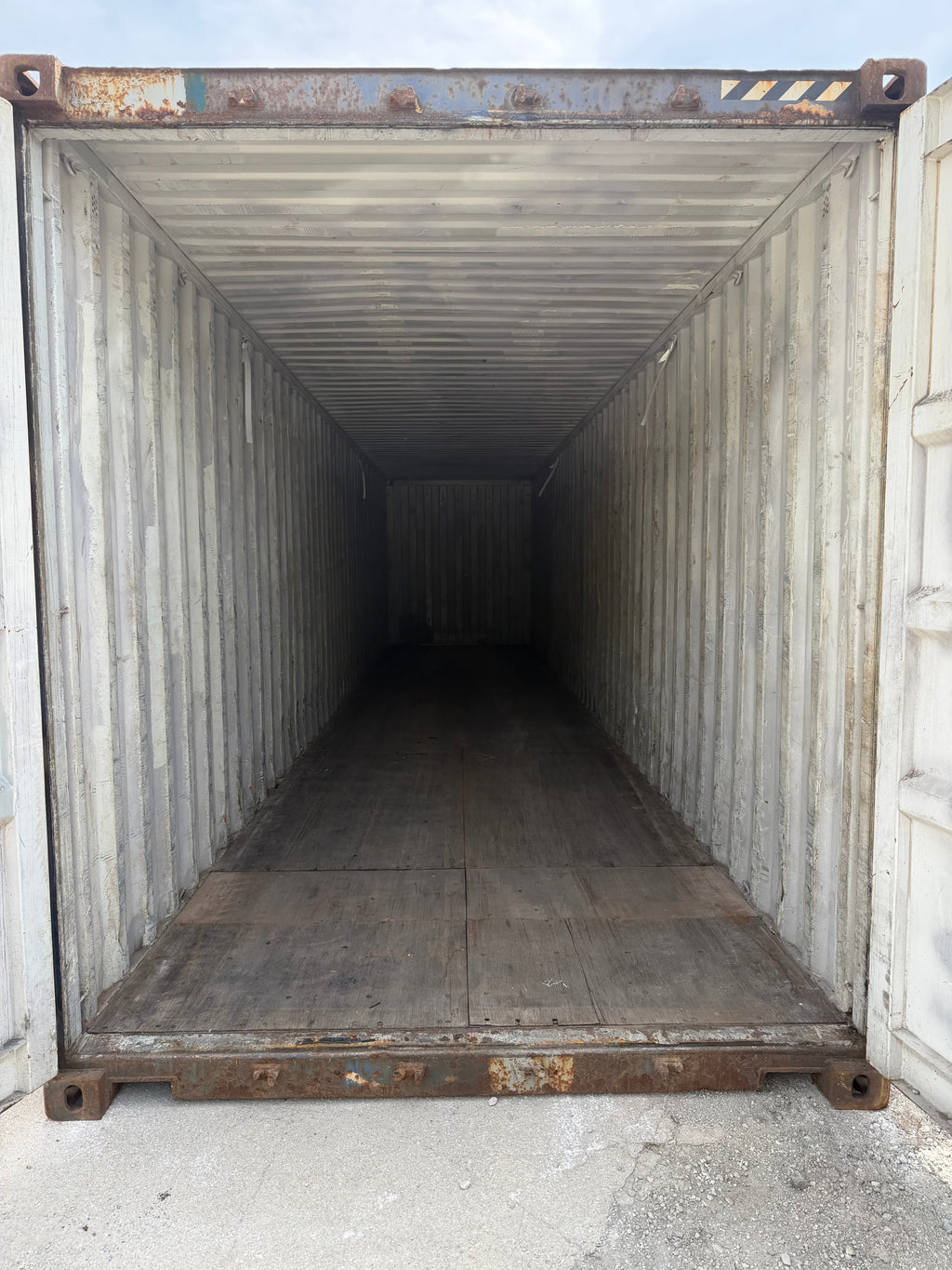 40’ High Cube Used Shipping Container – Wind & Water Tight – Blue – 544543-6