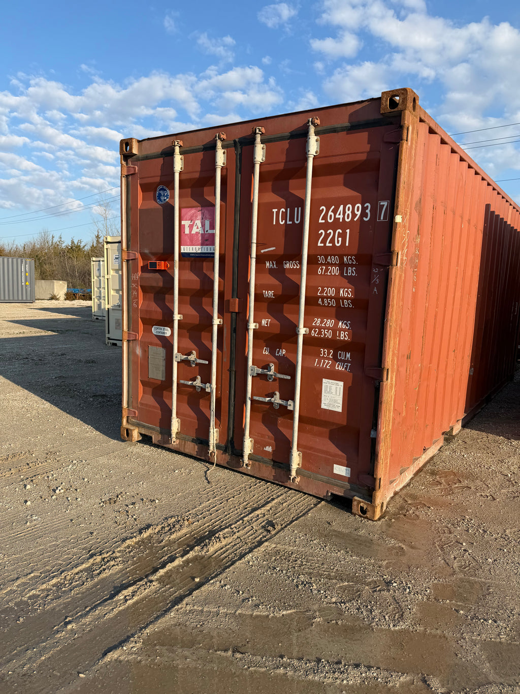 20’ Standard Cargo Worthy
