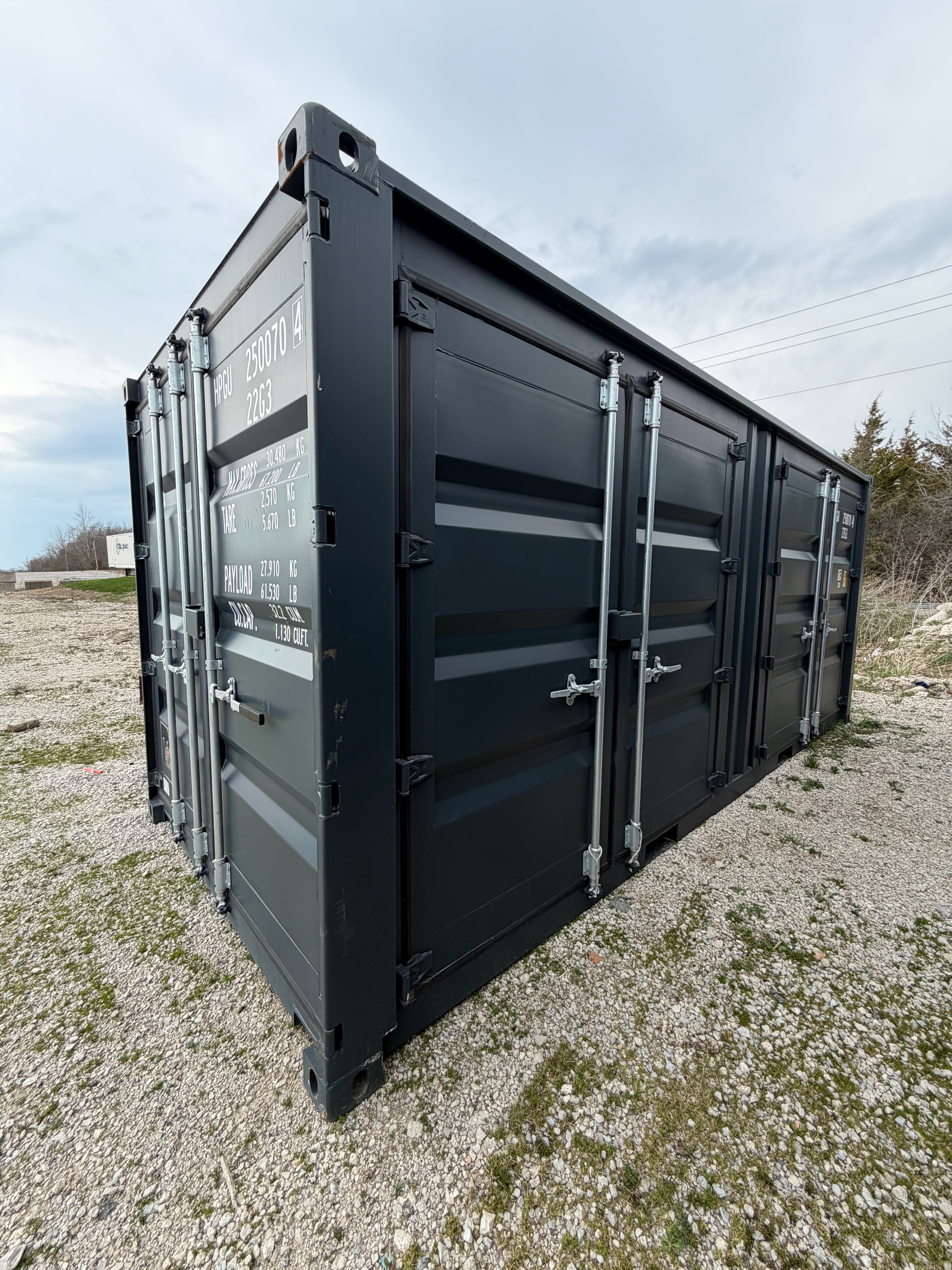 20’ Open Side One Trip Container